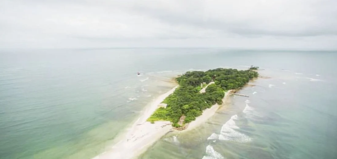 Mbanié Island Ruins, Coastal Gabon, Gabon